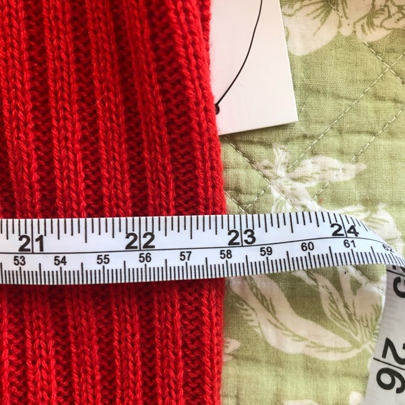 NWT Nine West Size Large Red Crew Neck Sweater - Picture 8 of 8